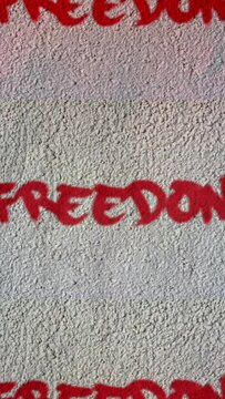 Freedom Infinite Zoom Abstract Video vertical video