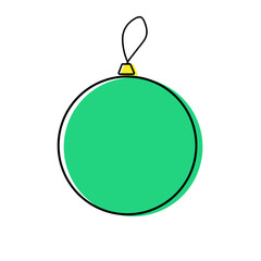 Christmas tree toy ball
