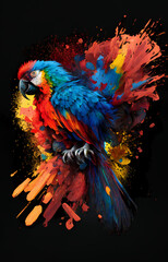 parrot explosion