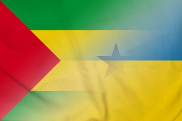 Sao Tome and Principe and Ukraine government flag international relations UKR STP