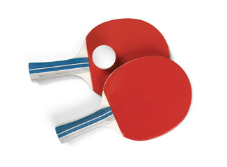 Table Tennis Rackets and Ball