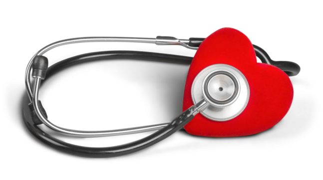 Stethoscope and Heart