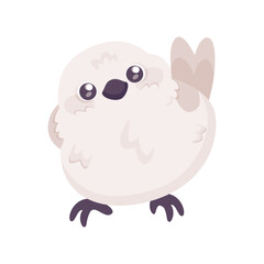 Isolated cute bird icon Animal Vector