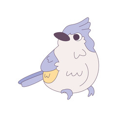 Isolated cute bird icon Animal Vector