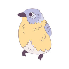 Isolated cute bird icon Animal Vector