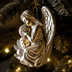 christmas angel decoration