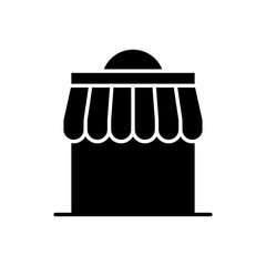 Online shop store icon vector design templates