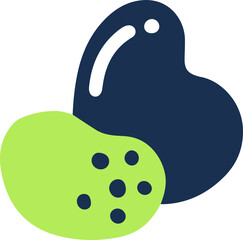 hand draw abstract shape element