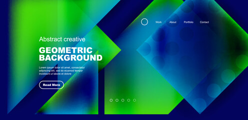 Obraz premium Triangle abstract background. Vector Illustration For Wallpaper, Banner, Background, Card, Book Illustration, landing page