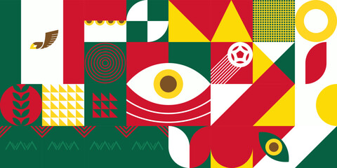 Mexico team, Football world cup 2022, Abstract