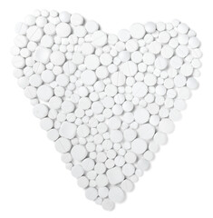 Heart Symbol Made of Pills