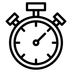 stopwatch outline icon