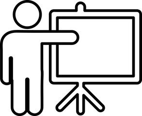 Blackboard icon vector design trendy on white background..eps