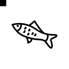 carp icon vector