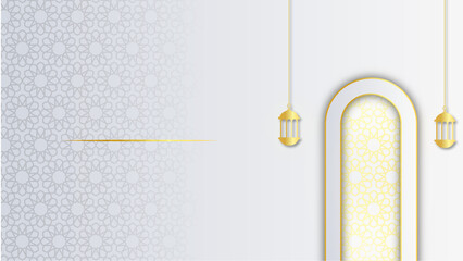 Mandala background with golden arabesque pattern Arabic Islamic east style. Islamic mandala for print, poster, cover, brochure, flyer, banner.