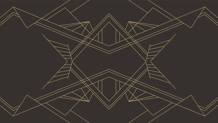 Gradient art deco background