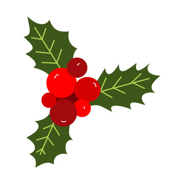 Christmas Wreath Ornament Illustration