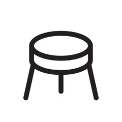 Chair Furniture Home Interior Table Tripod