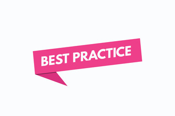 best practice button vectors. sign  label speech bubble best practice
