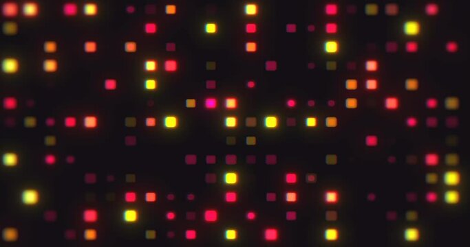 digital electronic light grid pattern abstract background animation