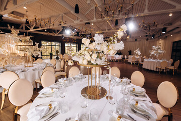 wedding table setting