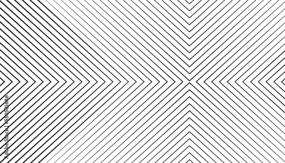 Poster abstract black lines pattern background. creative monochrome stripe texture isolated on white backgr