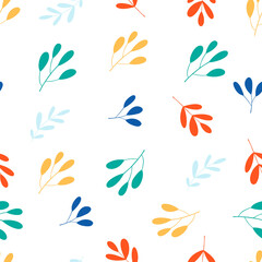 Floral vector seamless pattern. Perfect for modern wallpaper, fabric, home decor, and wrapping projects.