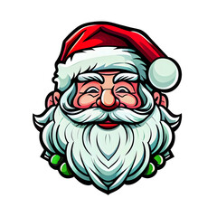 Christmas Santa Claus Clipart, Christmas Santa Claus logo, Christmas Santa png, Christmas Santa logo, transparent background,