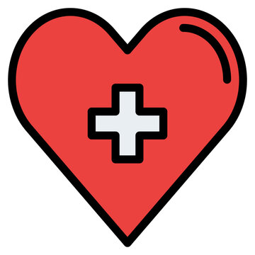 heart cardiology coronary medical icon
