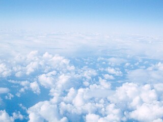 blue sky with clouds
