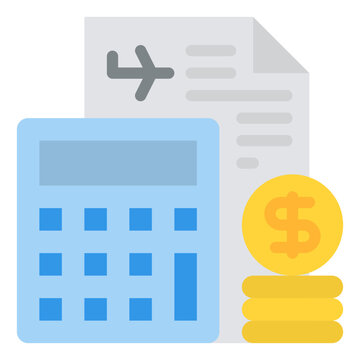 Money Budget List Travel Icon