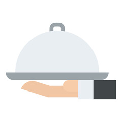 room service food delivery icon