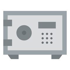 Fototapeta premium safe safety box icon