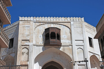 The vintage gate in Peshawar, Pakistan
