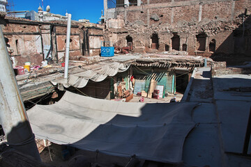 The vintage house in Peshawar, Pakistan
