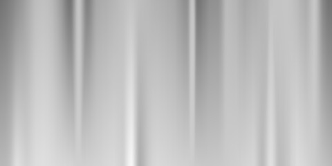 Obraz premium Silver foil background. Metal gray textured shiny gradient. Stainless glossy surface with reflection. Realistic chrome backdrop with folds. Vector illustration