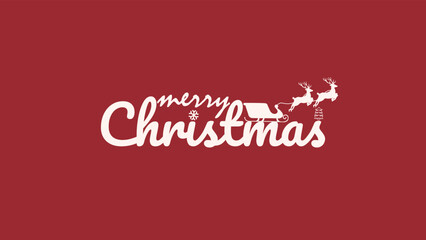 merry christmas banner design winter background flyer