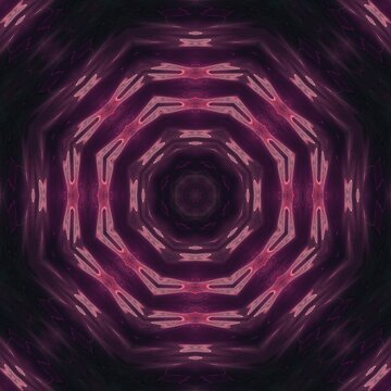 Digital texture flowers in subtle glowing neon hues, seamless kaleidoscope concept. great for company, business, wallpaper, decoration, website