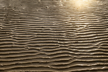 Sand texture, sand texture on the beach, sea abstract background, sand pattern background.