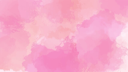 Pink watercolor background for textures backgrounds and web banners design
