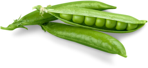 Green Peas in Pods