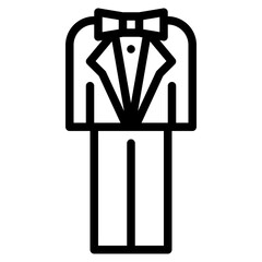 tuxedo suit man wedding icon