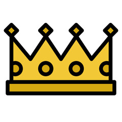 clown king royalty icon