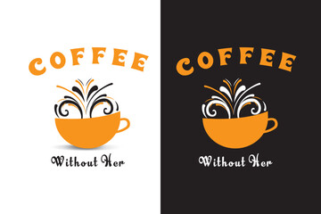Coffee Shop T Shirt Design 