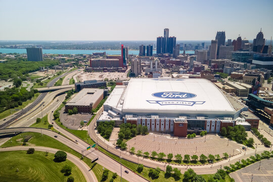 Ford Field is a American football stadium located in Downtown Detroit.