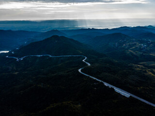 road to the mountains