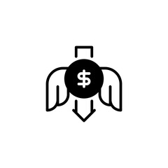 Obraz premium inflation icon