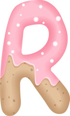 Sweet Cookie Alphabet R