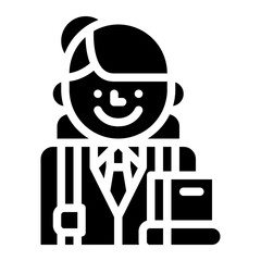 student occupation job profession icon