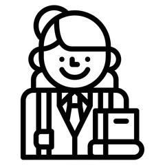 student occupation job profession icon